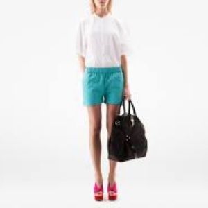 Acne Studios Ninette Shorts Size M in Turquoise
